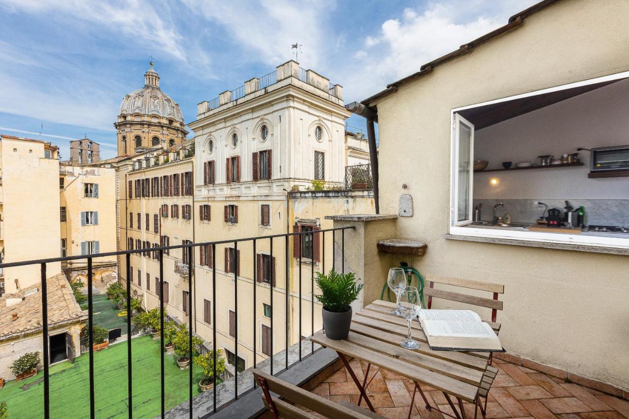 Campo De' Fiori Penthouse-Rental In Rom Exterior foto